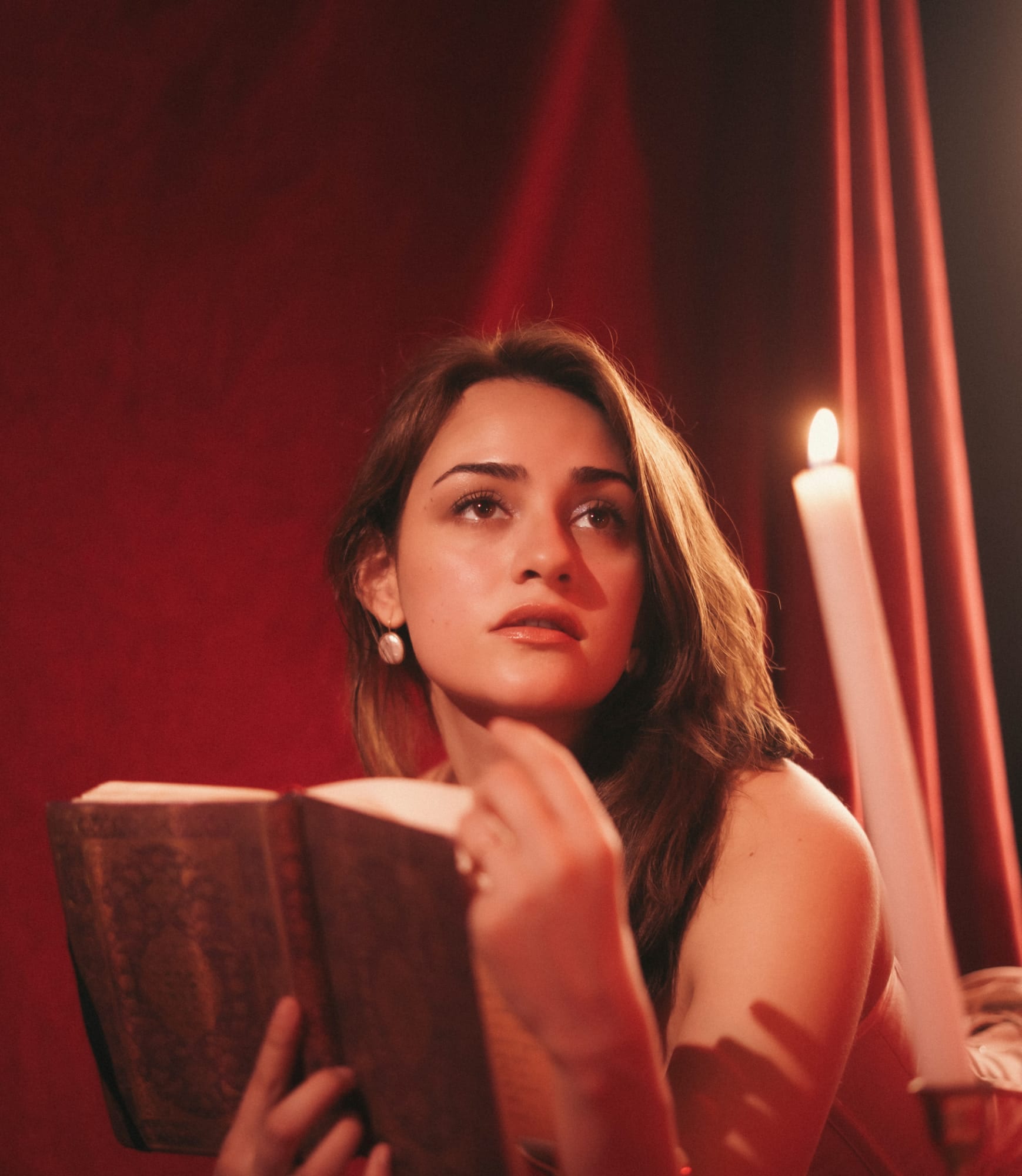 Photographed by candlelight